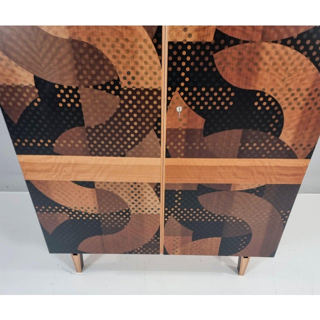 Vintage Wardrobe in Beech, 1970s For Sale - Image 12 of 14