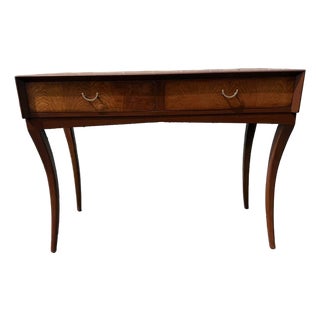 Vintage Biedermeier Style Console Table or Writing Table Desk For Sale
