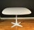 White Mid-Century Modern Burke, Inc. Tulip Dining Set, Oval Table and Four Chairs Eero Saarinen for Knoll For Sale - Image 8 of 12