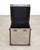Timothy Oulton Steel and Leather London Steamer Hat Trunk For Sale In Sacramento - Image 6 of 18