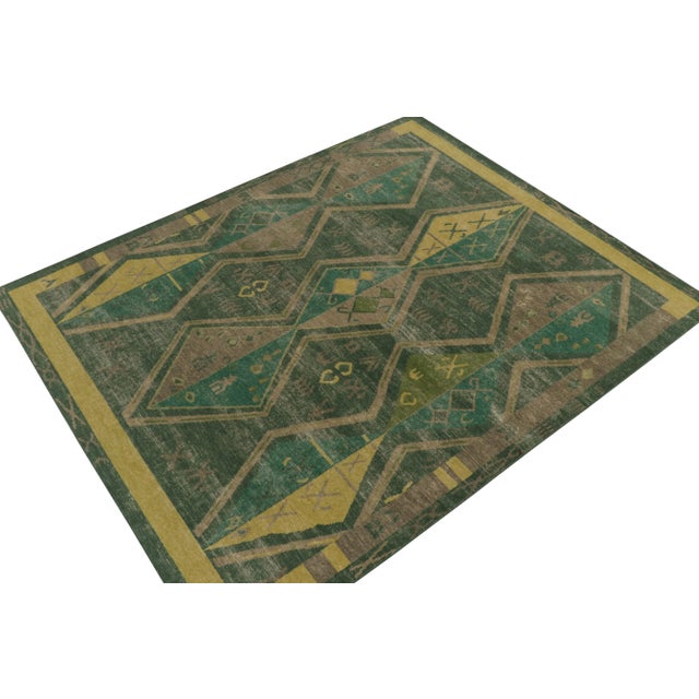 Inspired by the turn of century antique tribal rugs of the Yuruk lineage, an 8x10 rug from the Homage Collection. On the...