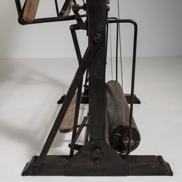 Architect's Oak Drawing Table, Antique, France, Early 20th Century For Sale - Image 11 of 13