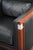 Art Deco Black Cowhide Decoforma Series High Back Lounge Chair from Schuitema For Sale - Image 12 of 14
