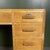 Brown Art Deco Wooden Single Pedestal Desk For Sale - Image 8 of 12