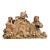 Antique Chinese Hand-Carved Wood Deity Sculpture For Sale