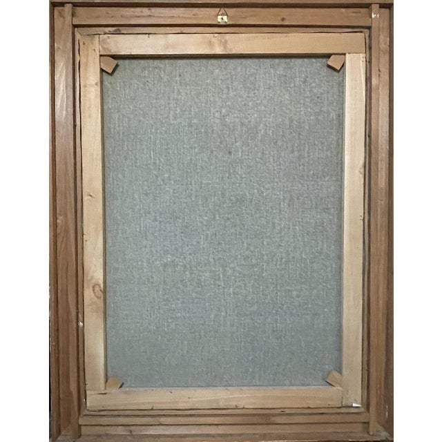 Nicola Sponza, Flowers, Oil Painting on Canvas, 20th Century, Framed For Sale - Image 7 of 8