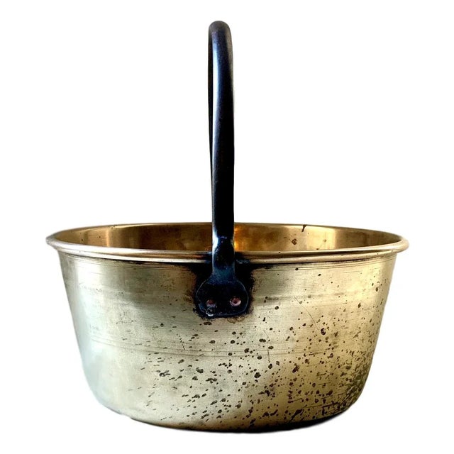 Antique Brass Jelly Kettle Chairish