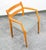 Mid Century Danish Modern Dining Chair Niels j.l Moller #67 Oak Denmark Armchair For Sale - Image 9 of 12