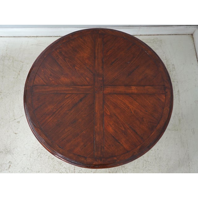 Traditional Guy Chaddock Attributed Small Round Dining Table For Sale - Image 3 of 13