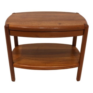 Mid-Century Danish Teak Bedside Table from Salling Stolefabrik, Denmark, 1960s For Sale