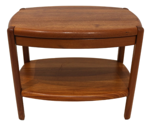 Mid-Century Danish Teak Bedside Table from Salling Stolefabrik, Denmark, 1960s