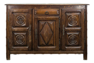 Oak Sideboard in the style of Dudouyt