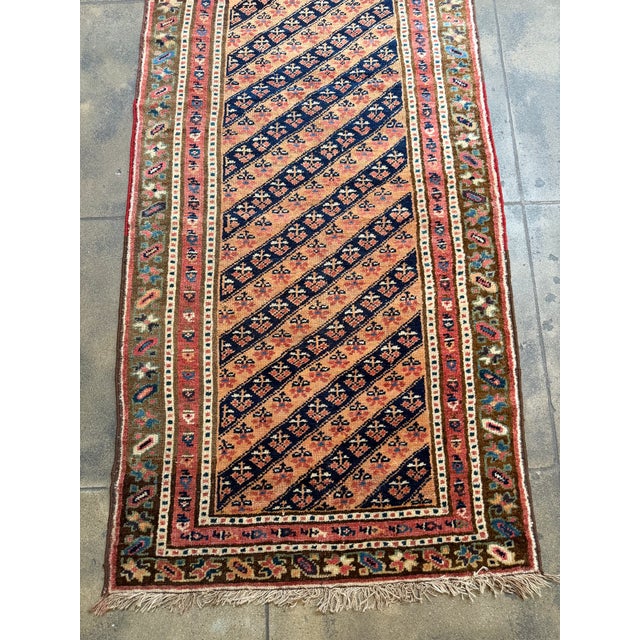 Late 19th Century Persian Antique Lory Tribal Gallery Runner Rug - Circa 1880 For Sale - Image 5 of 7