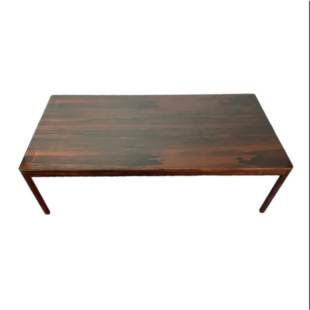 1960s 1960s Rosewood Coffee Table by Brode Blindheim For Sale - Image 5 of 8