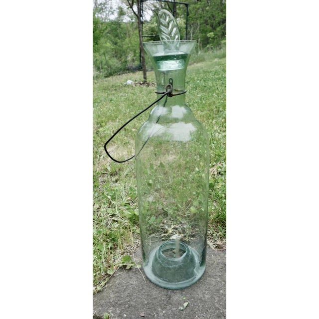 A practical antique: non-chemical, and most enchanting bug trap, long used by French orchardists. Still used by French...