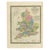Antique map titled 'a map shewing the places in england & wales sending members to parliament with the numbers returned,...