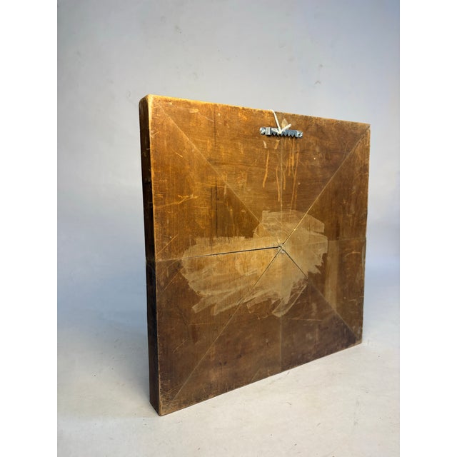 Vintage Mid-Century Wood Female Figure Relief Sculpture For Sale In Chicago - Image 6 of 11