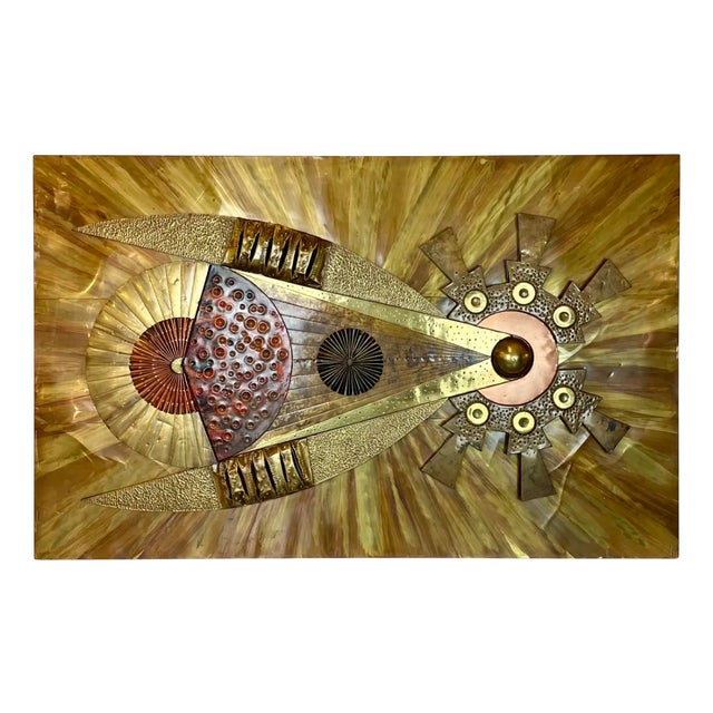 Brutalist Artwork in the style of Paul Vanders after Stephen Chun, 1970s For Sale