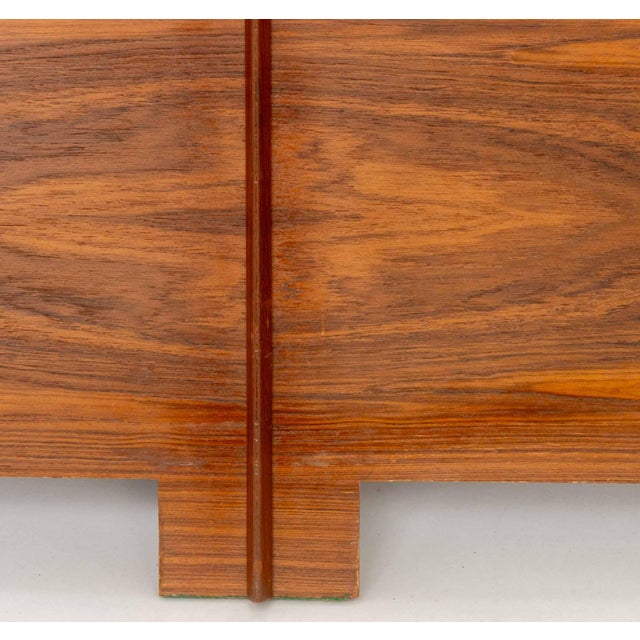 Danish Modern Teak King Size Headboard For Sale In New York - Image 6 of 7
