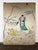 Vintage Art Deco French Silk Embroidery Panel, 1920s For Sale - Image 9 of 12