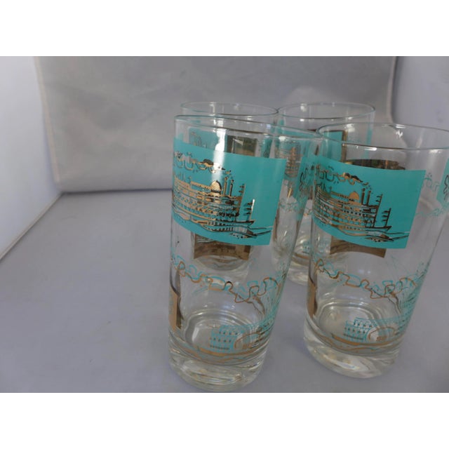 Mid-Century Steamboat Bar Tumblers - Set of 4 For Sale In New York - Image 6 of 8