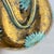 Ceramic Midcentury Jw Co Hand Painted Gilt Vase For Sale - Image 7 of 12