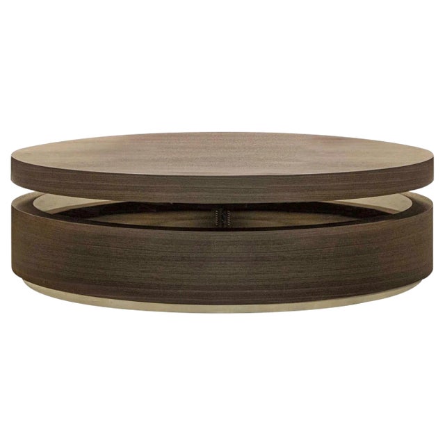 Matt Walnut Ego Coffee Table by LK Edition For Sale