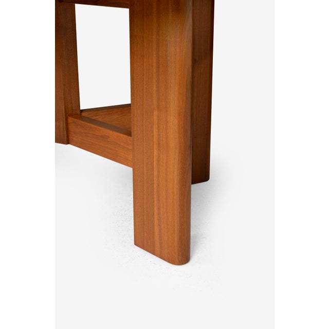 Wood Holly Hunt Walnut Dining Table 2010 For Sale - Image 7 of 12