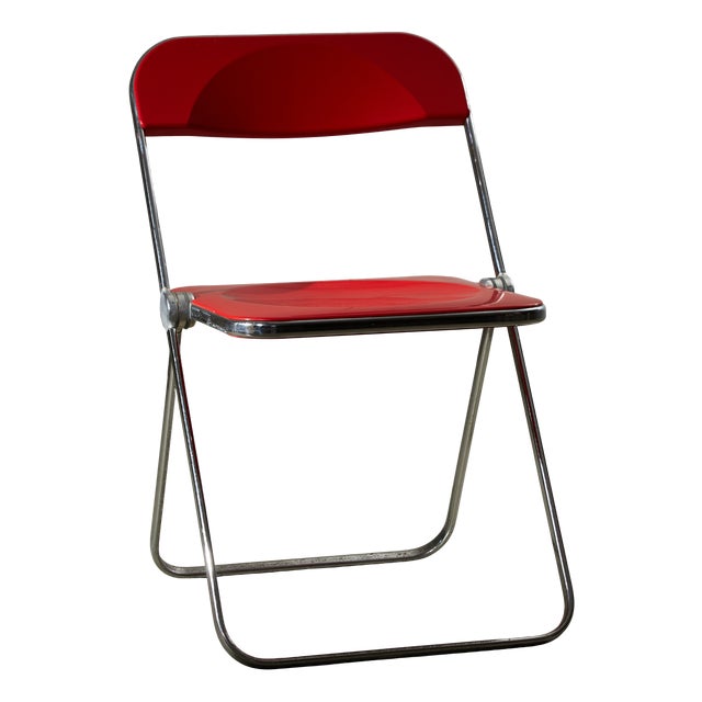 Plia Chair by Giancarlo Piretti for Anonima Castelli, 1967 For Sale