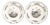 Creamware Liverpool Birds Plates from Leeds Pottery of Hunsle, 1770s, Set of 2 For Sale