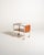 "Thea" serving trolley by Yngve Ekström, Sweden, 1950s/1960s: white painted frame, teak and laminate shelves, foldable...