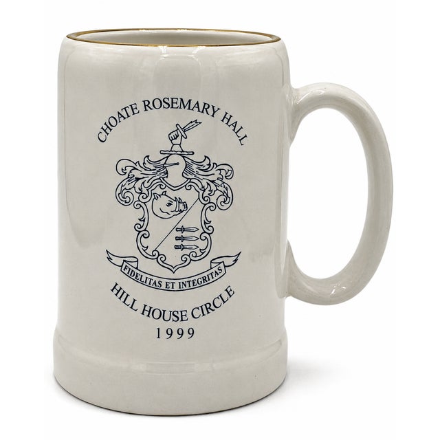 Ceramic Vintage Choate Rosemary Hall Hill House Circle 1999 Ceramic Mug For Sale - Image 7 of 7