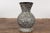 Prem Collection Artisan Made Black & White Vase with Dripping Décor For Sale - Image 9 of 12