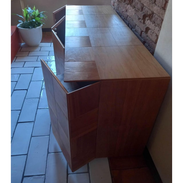 1980s Quadro Sideboard by Ferdinando Meccani for Meccani Arredamenti, 1985 For Sale - Image 5 of 9