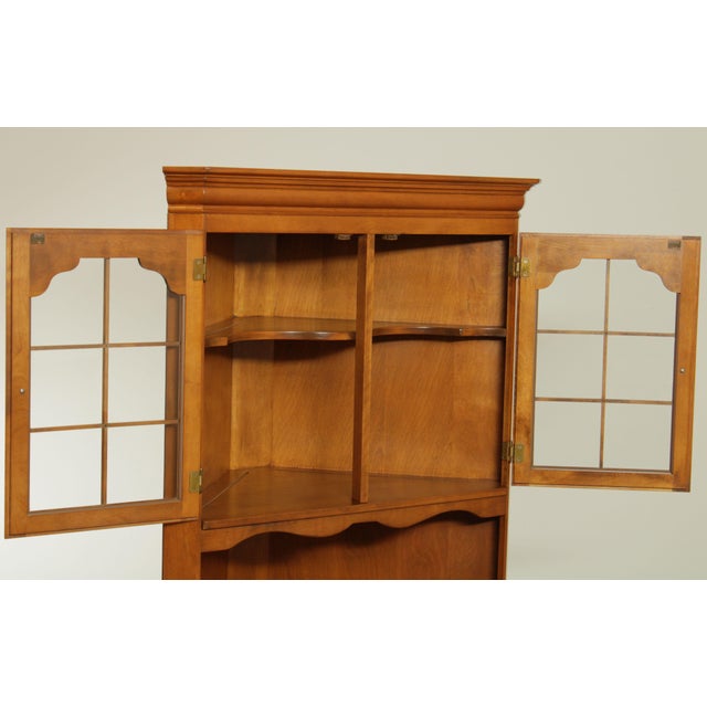 Temple Stuart Vintage Early American Rock Maple Corner Chairish