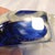 Glass 1980s Blue Steven Correia Perfume Bottle For Sale - Image 7 of 7