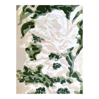 Bob Collins “Carnival of Roses” Cotton Chintz Fabric - 2 Yards For Sale