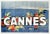 1930s Original French Travel Poster, Cannes - Sem - Linen-Backed For Sale
