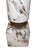 1970s 1970's Murano Art Glass Single Wall Sconce in White Mottled Glass For Sale - Image 5 of 8