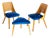 Mid-Century Dining Chair Set by Oswald Haerdtl, 1960s, Set of 3 For Sale