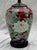 Vintage Mid-Century Red Chinese Cloisonné Peony & Bird Table Lamp For Sale - Image 6 of 6