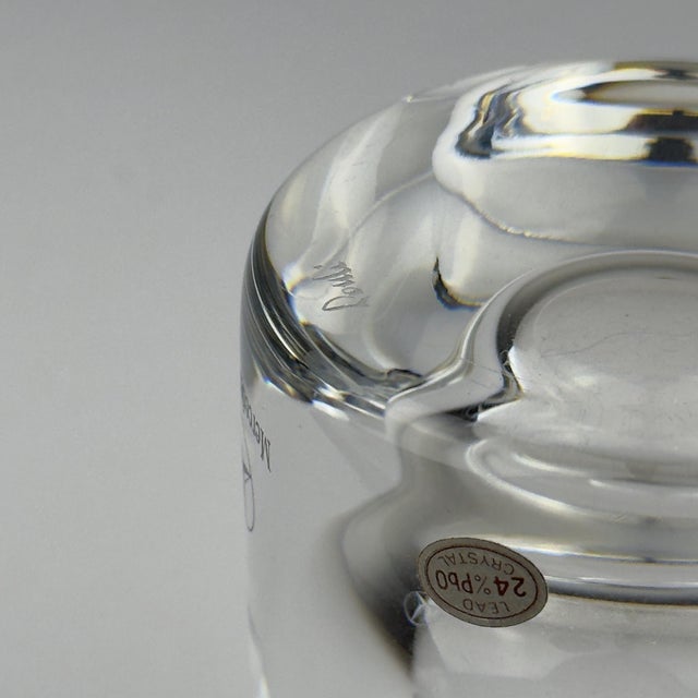 Mercedes-Benz Auto Rotonda Crystal Glass Vase by Il Giugno, 2003 For Sale - Image 14 of 17