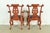Baker Furniture Style Chippendale Carved Mahogany Dining Chairs, Set of Eight For Sale - Image 13 of 14
