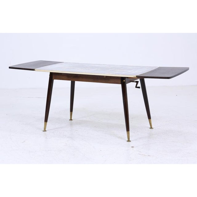 Vintage Extendable Dining Table, 1960s For Sale - Image 5 of 11