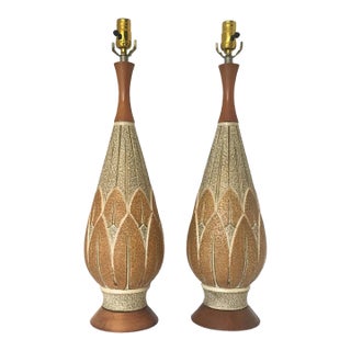Mid-Century Modern f.a.i.p. Table Lamps - A Pair For Sale