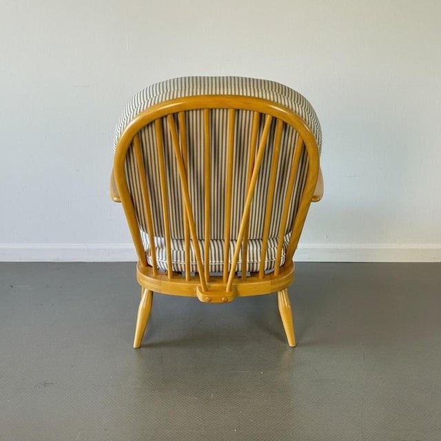 Textile Vintage Windsor Armchair from Ercol For Sale - Image 7 of 11