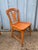 Brown Vintage Orange Rock Maple Art Deco Dining Chairs- Set of 4 For Sale - Image 8 of 12