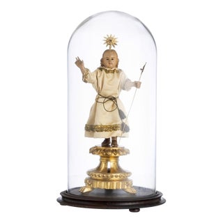 19th Century Infant Jesus Sculpture For Sale