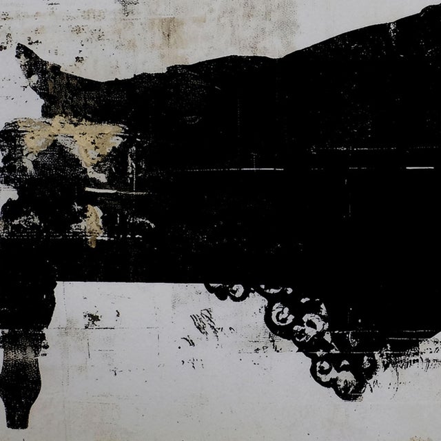 2020s I Like It Here- Moody Inspirational Mixed Media- Woman Lounging For Sale - Image 5 of 6
