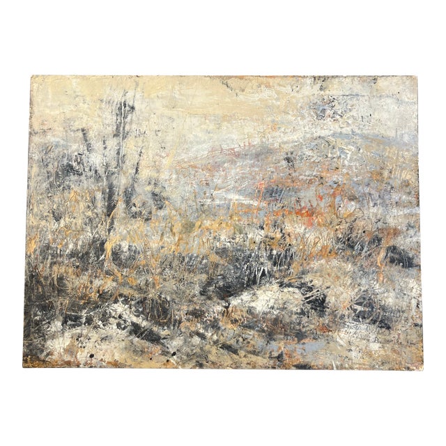 Kathy Blankley Roman Encaustic Mixed Media on Panel For Sale
